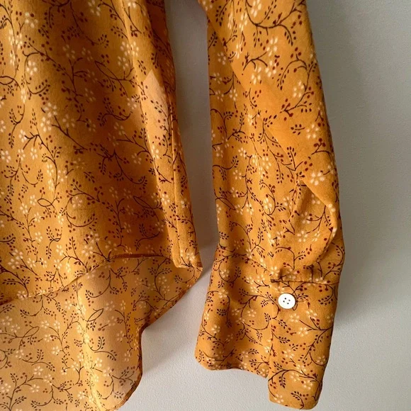 Veronica Beard Print Button Down Blouse - Picture 2 of 6